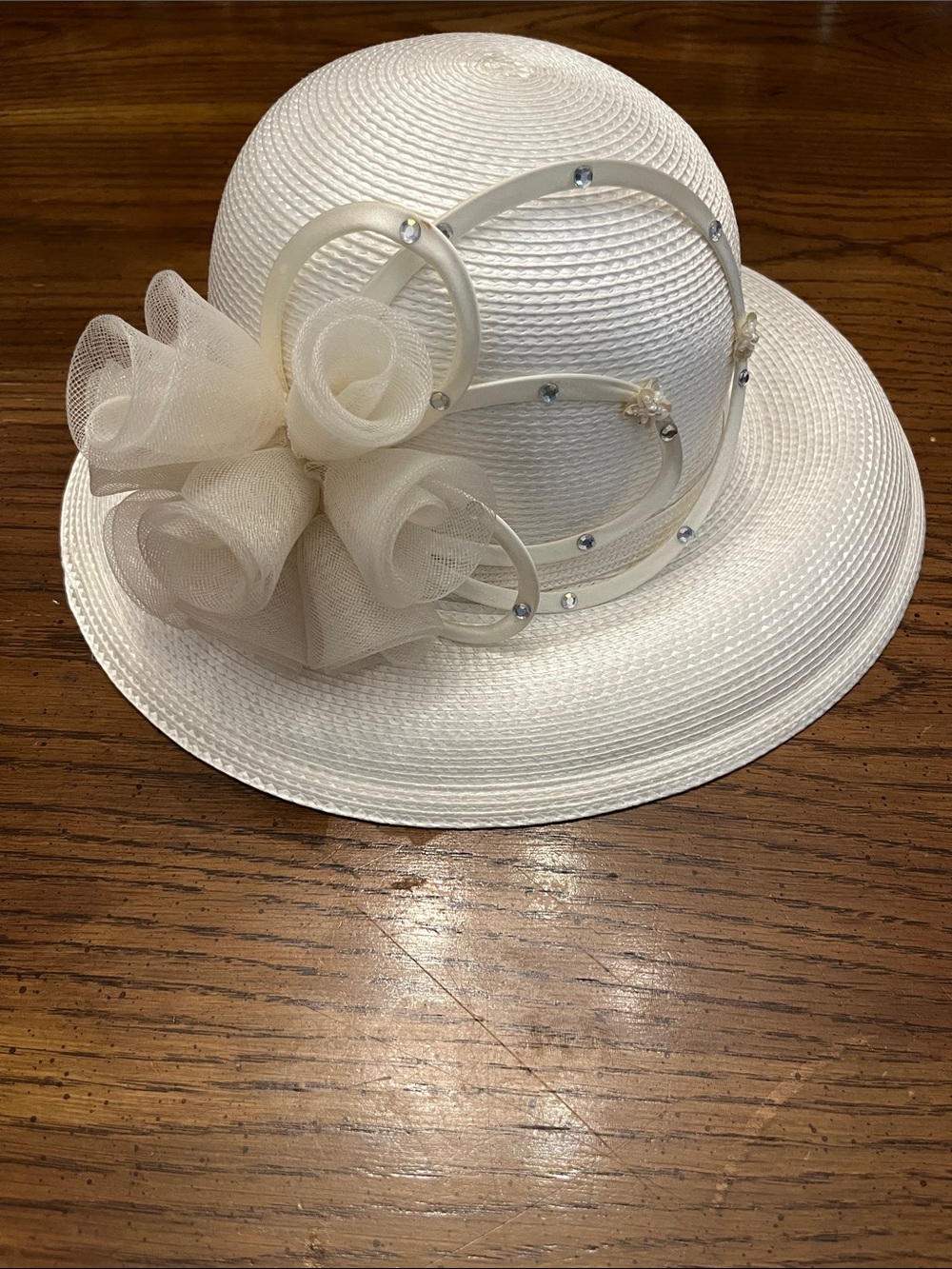 Peggy Ray dress/church/Kentucky derby hat